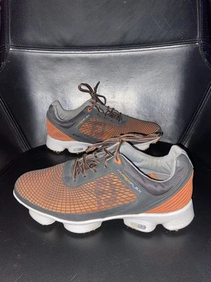 FootJoy HyperFlex FTF 2.0 Golf Shoes Men’s Size 10.5 M Gray & Orange - Image 1 of 4