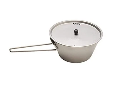  Titanium Sierra Magna: maceta y cuenco de campamento ultraligero, fuerte y versátil  Foto 1 de 4