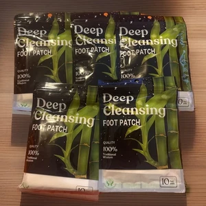 5 Packungen mit 10 Tiefenreinigenden Fußpflaster Neu - Bild 1 von 2