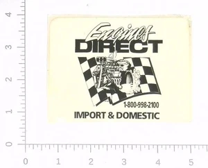 Motoren Direktimport & Inland Leistungsteile Werbung Aufkleber Decal - Bild 1 von 1