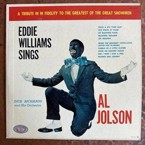 Eddie Williams Sings A Tribute To Al Jolson MK-3009 Vinyl 12'' - Picture 1 of 4