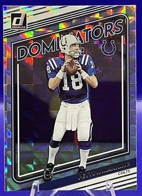 Panini Donruss 2022 - Peyton Manning Dominators #D40 - Indianapolis Colts Foto 1 de 2