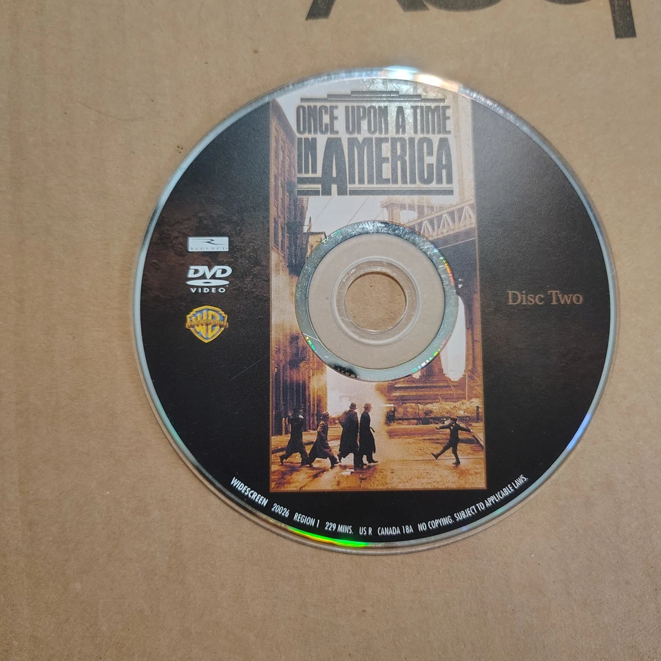 *DISC ONLY* Once Upon A Time in America Disc 2 (two) Only DVD -BUY 1 GET 9 FREE - Image 1 of 1