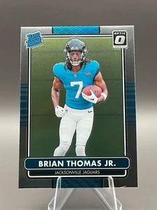 2024 Donruss Optic Brian Thomas (RC) Rated Rookie 2014 Retro Series #12 Jaguars - Bild 1 von 5