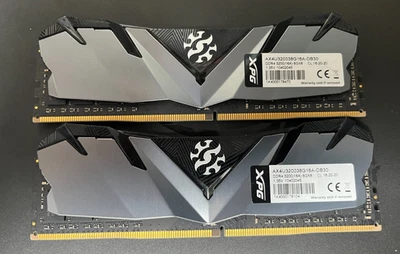 ADATA XPG AX4U320038G16A-DB30 16GB (8GBx2) DDR4 3200MHz  Desktop RAM - Image 1 of 2