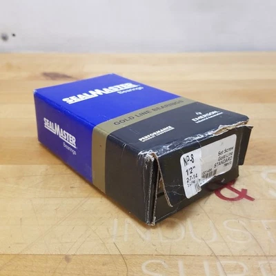 SealMaster NP-8 Pillow Block Ball Bearing, 1/2" ID - NEW - Image 1 of 4