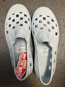 VANS Off The Wall Trek Slip-On Light Blue NEW Unisex Size 4 New W/ Tags - Picture 1 of 5