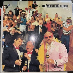 1985 WWF The Wrestling Album Vinyl LP Promo Copy Sealed WWE - Picture 1 of 8