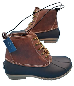 St. John's Bay Men's Hanover Water Resistant Lace up Duck Boots Sz 9 M *Pls Read - Picture 1 of 8