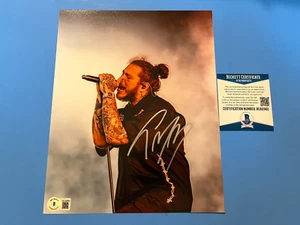 Post Malone Musik signiert Auto 8x10 FOTO Beckett BAS COA - Bild 1 von 2