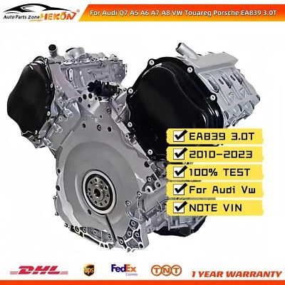 Long Block Engine Assembly For Audi Q7 A5 A6 A7 A8 VW Touareg Porsche EA839 3.0T - Image 1 of 4