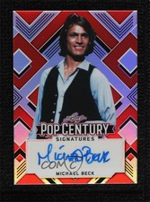 2022 Leaf Metal Pop Century Red Prismatic 1/5 Michael Beck #BA-MB1 Auto 0q0