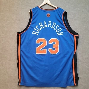 100% Authentic NBA Reebok New York Knicks Quentin Richardson Jersey Size 56 - Picture 1 of 10