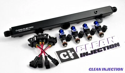 Inyectores de combustible Bosch 2200cc Honda Civic Acura RSX K20 K24 R18 K20z1 K20z3 K24a4 Foto 1 de 2