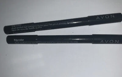 AVON Big Color Dual Ended Eye Pencil PLUM PERFECTION Lot Of 2 - Image 1 of 2
