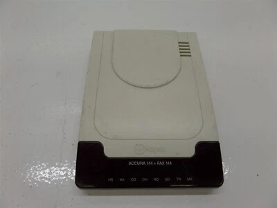 Hayes 5300AM Accura14400 + Fax144 External Modem - Image 1 of 4