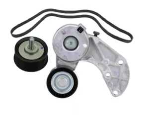 Drive Belt+Idle Roller+Tensioner with Roller for PORSCHE Cayenne Base 2011-2018 - Picture 1 of 1