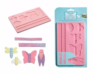 Decoración Fondant Helado Molde Mariposa Dama Cocina Artesanal Pastel de Silicona - Imagen 1 de 5