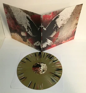 CONVERGE no heroes Lp GOLD with SPLATTER COLOR Vinyl Record with fold-out cover - Picture 1 of 4