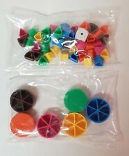 Trivial Pursuit 20th Anniversary Edition Replacement Game Pieces - Wedges Pies 