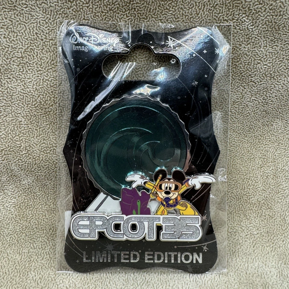 NEW Disney WDI Epcot Center 35th Anniversary Living Seas Mickey Mouse Pin LE 250 - Image 1 of 1