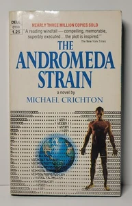 Michael Crichton ""The Andromeda Strain"" Dell 19. Druck Taschenbuch 1972 - Bild 1 von 5
