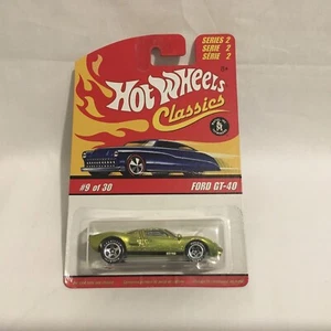 Hot Wheels Classics, Ford GT-40, Series 2, Special Paint. Green. - Picture 1 of 4