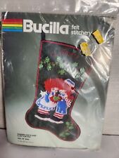 New Bucilla Felt Stitchery Raggedy Ann & Andy Gift For You Stocking Kit 82257