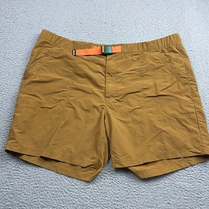REI Co-op Sahara Amphib Shorts Mens 2XL XXL Brown Belted Outdoor Hiking 6" - Picture 1 of 13