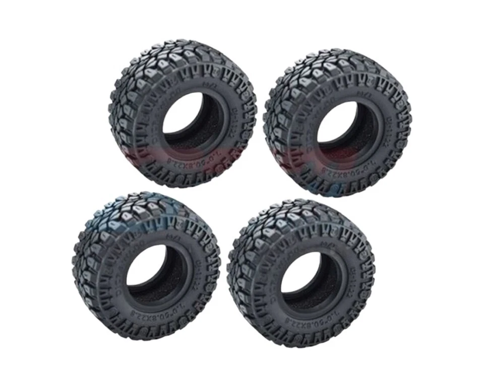 GPM Racing Grip Gummi 1.0 Reifen mit Einlagen GPMTRX4MZSP22BBK TRX-4M Ford Bronc - Bild 1 von 1