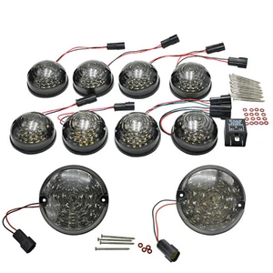 10pcs Complete Led Light Upgrade Kit For Land Rover Defender 90-16 90/110 83-90 - Picture 1 of 7
