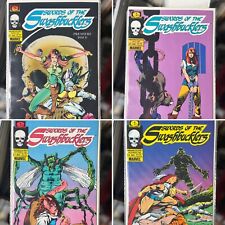 Lot Of 4 Swords of the Swashbucklers #1 - 4 (1985 Epic)
