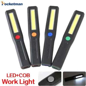 Linterna LED de bolsillo para camping con luz de trabajo antorcha de reparación magnética para camping - Imagen 1 de 18