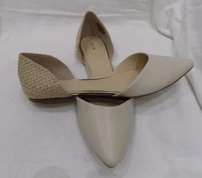 Apt. 9 Brady Bone Lt Tan Womens Fx Leather Slide No Low Heel Dress Pump Shoe 10 - Image 1 of 4