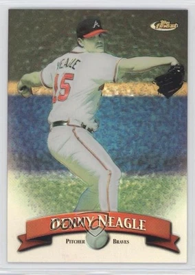 1998 Topps Finest No-Protector Refractor Denny Neagle #95 - Image 1 of 2