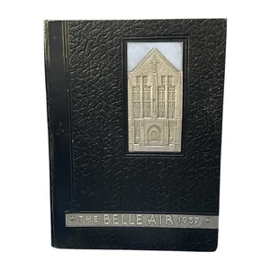 1957 Villanova Belle Air Yearbook Wildcats w/ Tom Brennan NBA & George Raveling - Picture 1 of 15