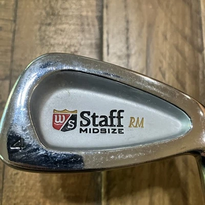 Wilson Staff RM Midsize Forged Single 4 Iron Fatshaft Stiff Flex Steel Shaft - Image 1 of 4