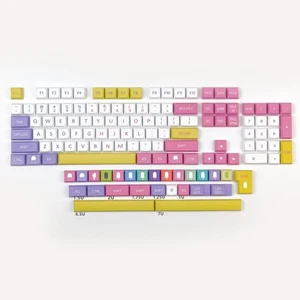 XDA Profile Icecream Dyesubs PBT Keycap Set - Picture 1 of 9