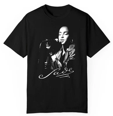 Vintage Sade Adu Tour T-shirt Pop Music Tee Gift for Woman and Man Oversized Tee - image 1 of 2