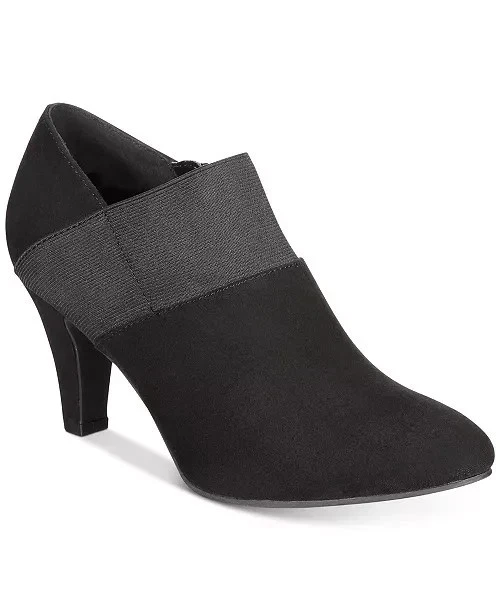   Nuevo KAREN SCOTT botín 'Byann' 37 cremellera negro microsuede  - Imagen 1 de 4