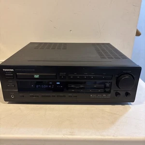 TOSHIBA SD-6109C DVD Player & Integrated Receiver - Disc Tray Won’t Open! - Picture 1 of 16