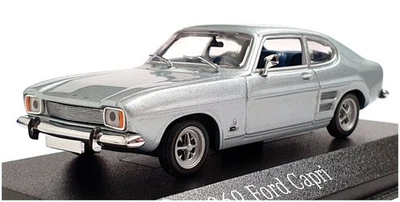 Minichamps 1/43 Scale F0R20008 - 1969 Ford Capri 100 Years - Met Silver Blue - Image 1 of 4