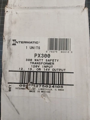Transformador de luz de piscina Intermatic PX300 300W 12V, 13V, 14V fuente para piscina/spa L Foto 1 de 4