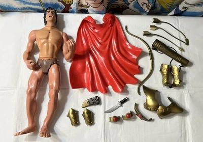 Винтажная экшн-фигурка Тарзана 15 дюймов Trendmasters Epic Adventures датчик движения 1995 - Изображение 1 из 4