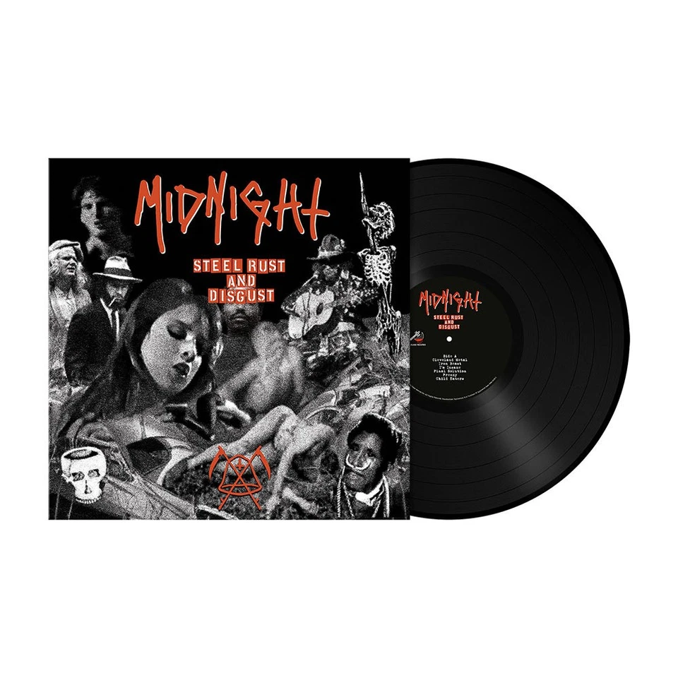 MIDNIGHT - steel, rust and disgust LP black - Bild 1 von 1
