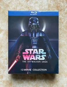 Star Wars : La Saga Skywalker Collection Blu-ray complète 12 films Neuf - Photo 1/4