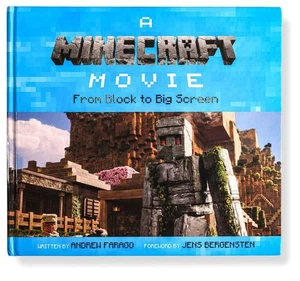 NEW A Minecraft Movie: From Block to Big Screen by Andrew Farago Hardcover Book - Picture 1 of 1