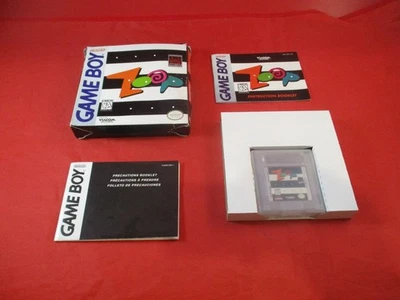 Zoop (Nintendo Game Boy) COMPLETE w/ Box manual game WORKS! - Image 1 of 4