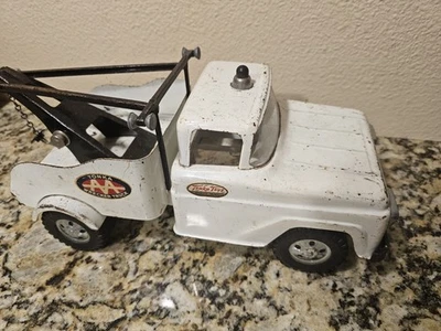 Camión grúa Tonka AA de colección, vehículo de juguete de acero prensado  Foto 1 de 4