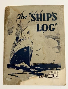 The Great Lakes Transit Corporation 1922 Firmenzeitschrift "Ship's Log", beschädigt - Bild 1 von 13